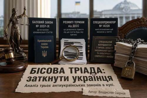 "БІСОВА ТРІАДА: заткнути українця. Аналіз трьох антиукраїнських законів вкупі" - Владислав Смірнов