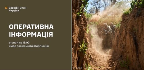 Оперативна інформація станом на 16:00 18.06.2026 щодо російського вторгнення