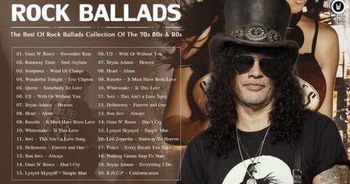Best Rock Ballads 70s 80s 90s Songs