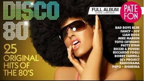 DISCO-80 /Various artists/ 25 ORIGINAL HITS OF THE 80'S