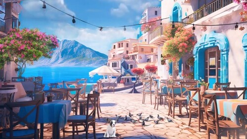 Italian Morning Coffee Shop Ambience