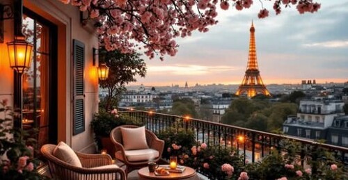 Paris Coffee Shop Ambience 