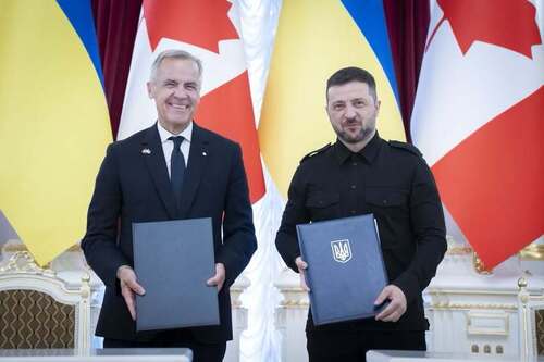 КАНАДА ТА УКРАЇНА БЕРУТЬ НА СЕБЕ ЗОБОВ'ЯЗАННЯ ІЗ 100-РІЧНОГО ПАРТНЕРСТВА
