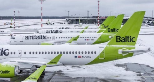 Латвийская AirBaltic красиво обанкротилась
