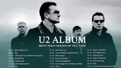 U2 Greatest Hits - Best Songs Of U2