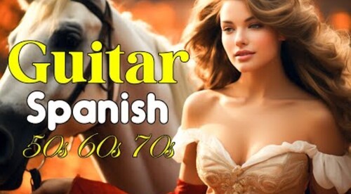 Años 60 70 80 / Mejores melodías coreografiadas / Instrumentos de guitarra dorados