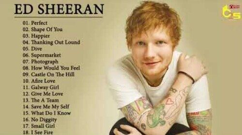 Ed Sheeran Greatest Hits Álbum Completo