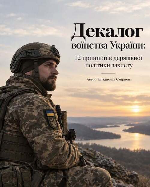 "Декалог воїнства України: 12 принципів державної політики захисту" - Владислав Смірнов
