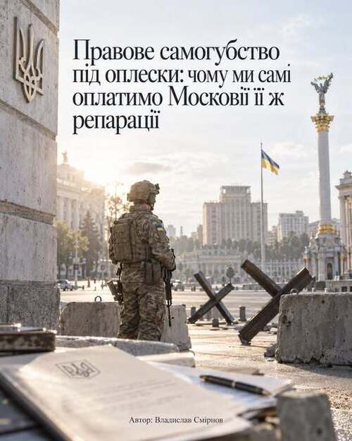"Правове самогубство під оплески: військовий стан і репарації" - Владислав Смірнов