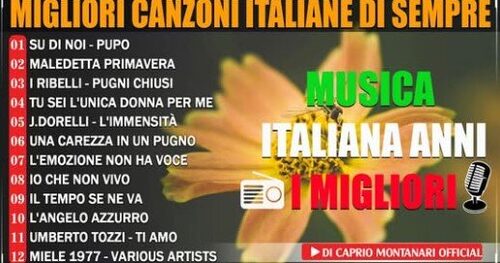 20 Migliori Canzoni Italiane Di Sempre