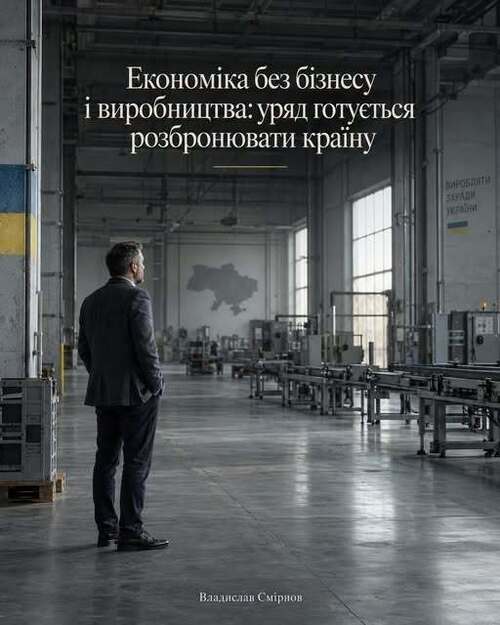 "Економіка без бізнесу і виробництва" - Владислав Смірнов