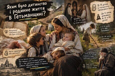 Яким було дитинство і родинне життя в Гетьманщині?