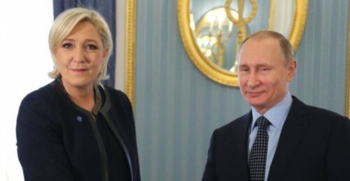 Путінська креатура у Франції Ле Пен вимагає припинити фінансову підтримку України