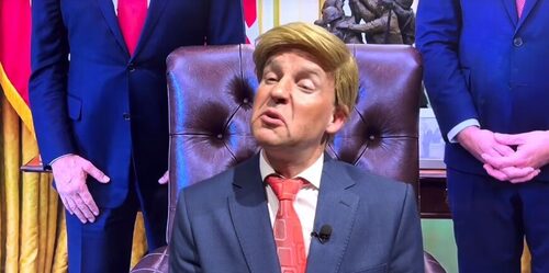 "ТРАМП - про Зеленського, відключений STARLINK та втрачений Україною ОКЕАН [Пародія]" - Юрий ВЕЛИКИЙ (ВИДЕО)