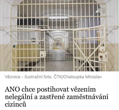 У Чехії хочуть запровадити до 10 років ув’язнення за незаконне працевлаштування іноземців