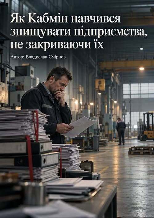 "Як Кабмін навчився знищувати підприємства, не закриваючи їх" - Владислав Смірнов