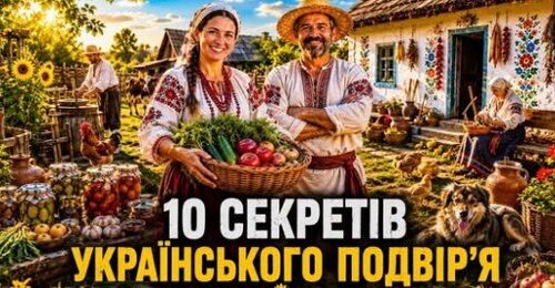 10 СЕКРЕТІВ УКРАЇНСЬКОГО ПОДВІР'Я 19 СТОЛІТТЯ ПРО ЯКІ ВСІ ЗАБУЛИ
